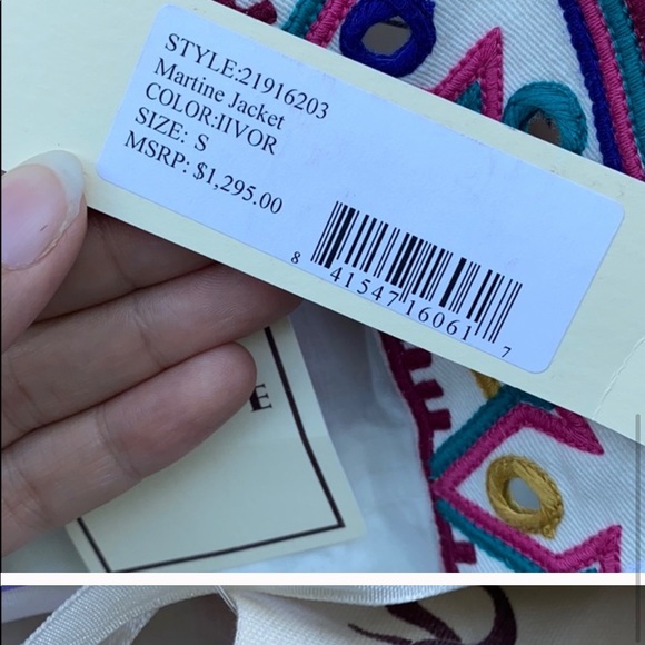 Figue Embroidered Overcoat - Picture 7 of 9